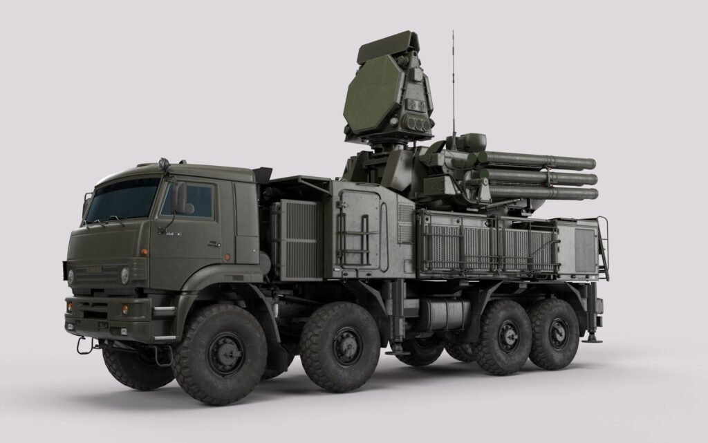 BM-21 Grad 122mm rocket artillery system