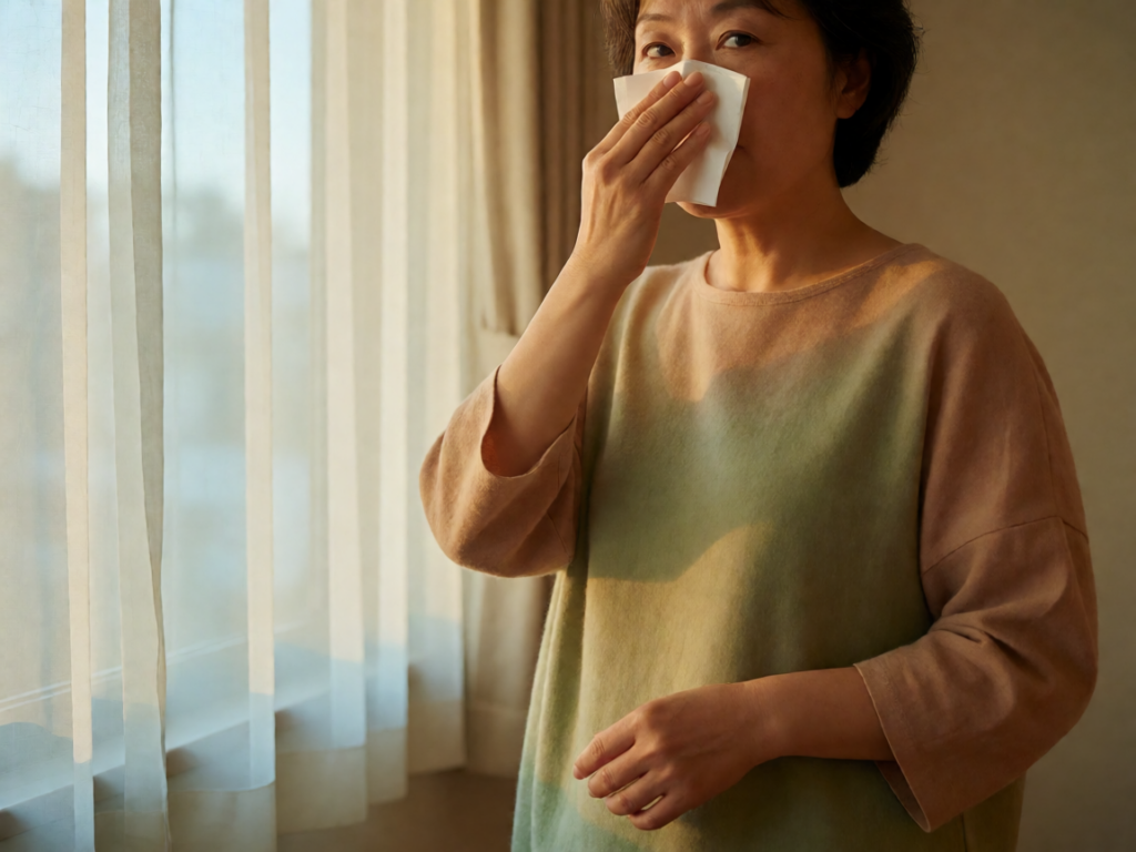 入秋后喷嚏停不下来？分清过敏性鼻炎和感冒，少跑几趟医院 文章封面