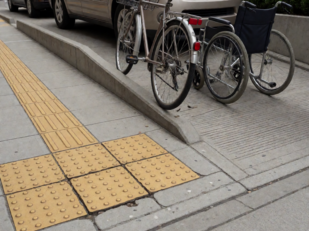 盲道被占、坡道断裂:城市无障碍设施为何「建而不用」 文章封面